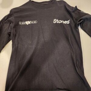 The Rolling Stones T Shirt 2021 No Filter Tour Men's Medium Long Sleeve